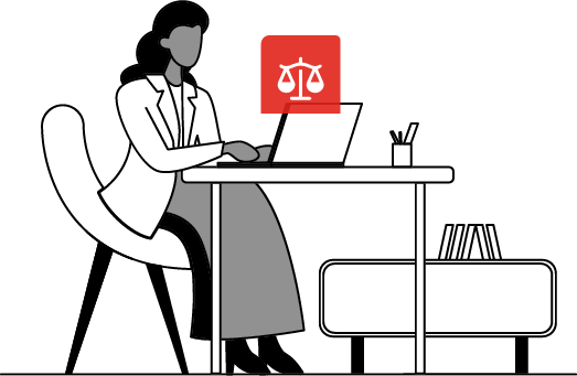 illustration of digital marketing for lawyers