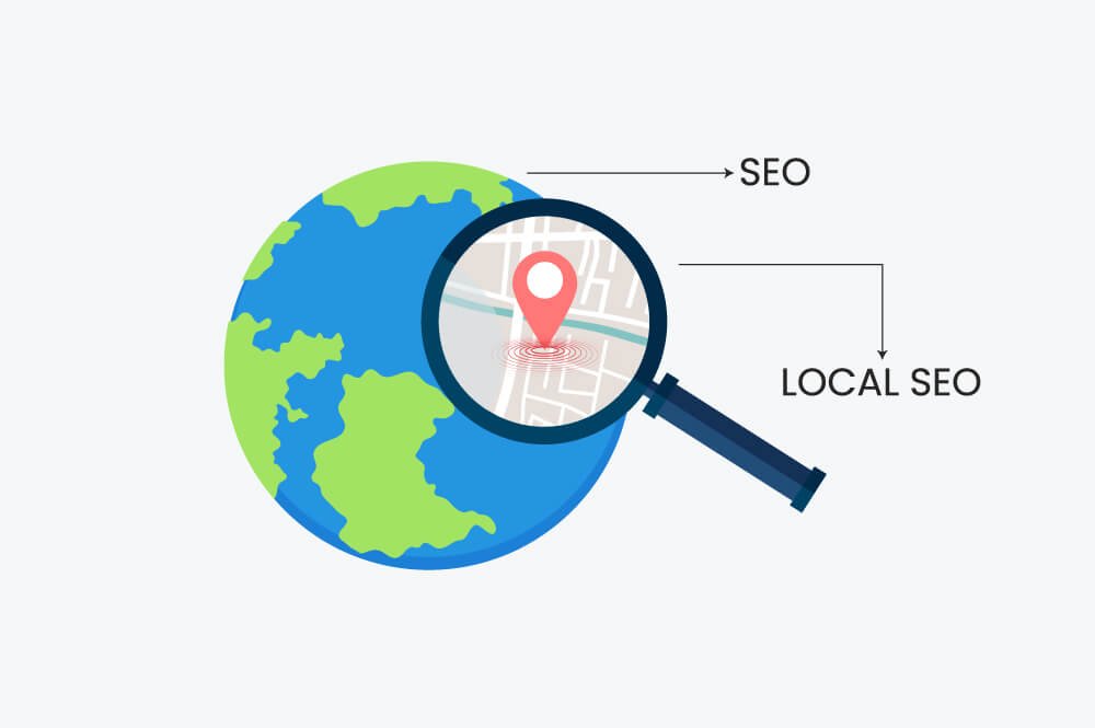 what's the difference between organic seo and local seo