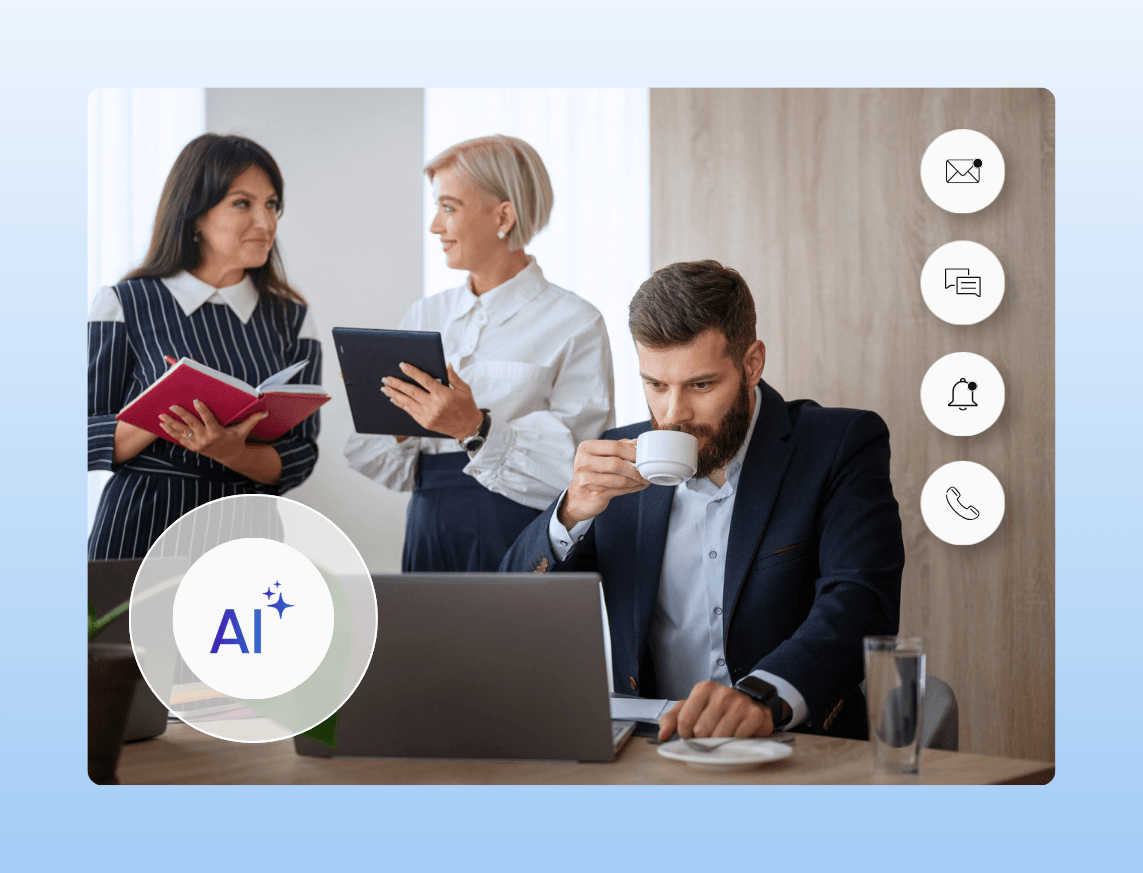 B2B AI agents automating lead follow-up, qualification, and sales call booking