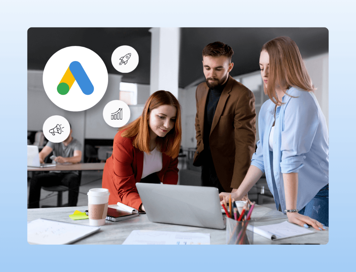 B2B paid media campaigns across Google, LinkedIn, and Meta designed to generate qualified leads and sales pipeline