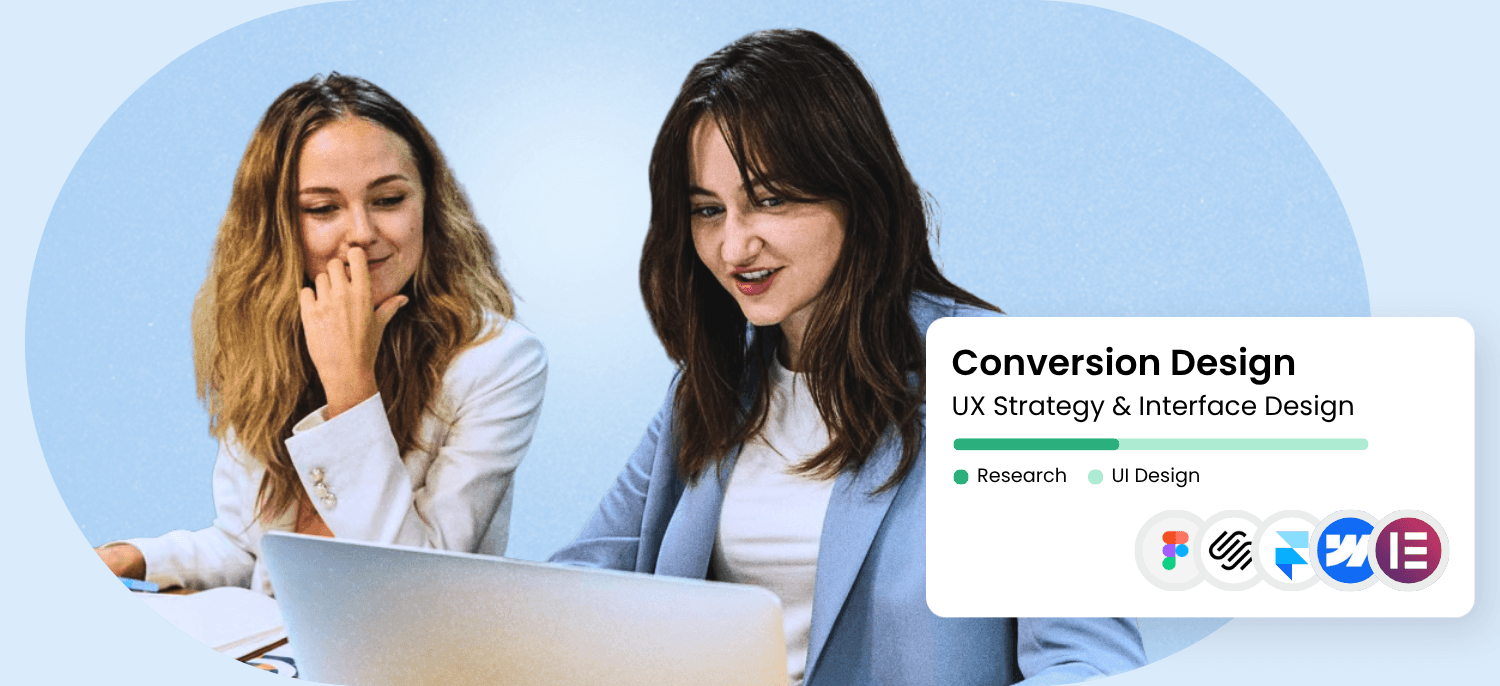 B2B web design and CRO optimizing website pages, forms, and funnels to convert more qualified buyers