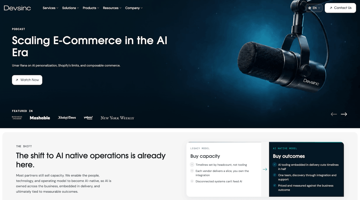 devsinc homepage software development company