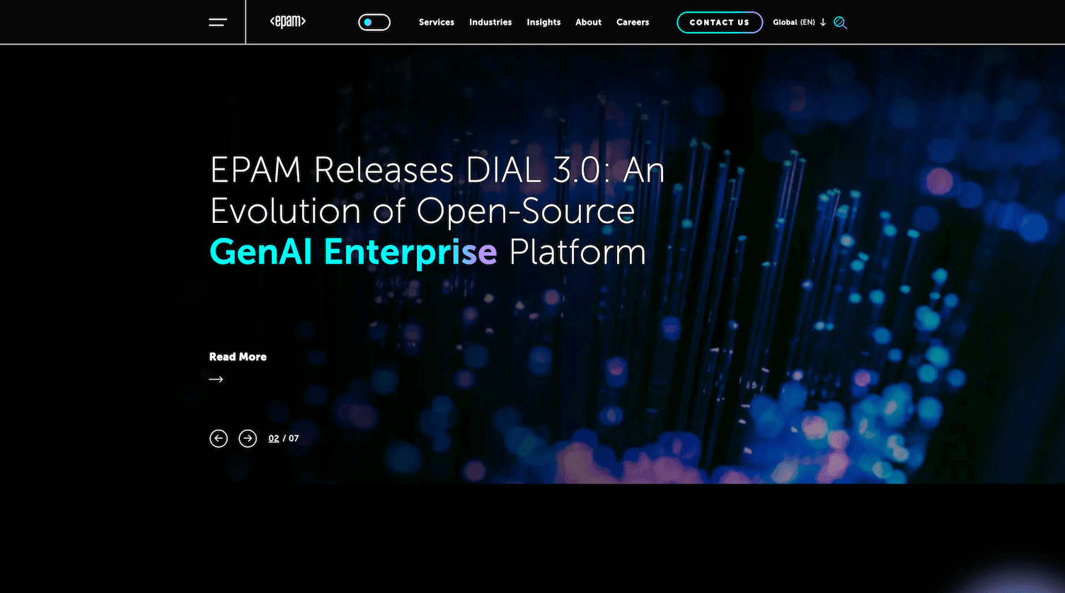 epam homepage software engineering company