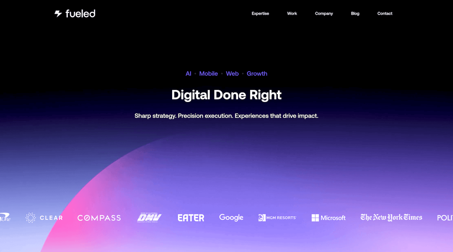 fueled homepage mobile app development company