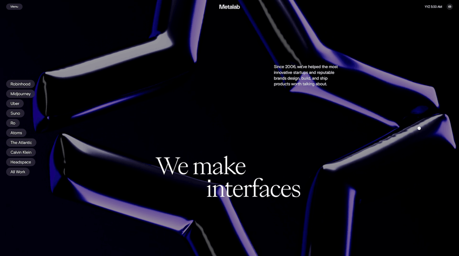 metalab homepage product design agency