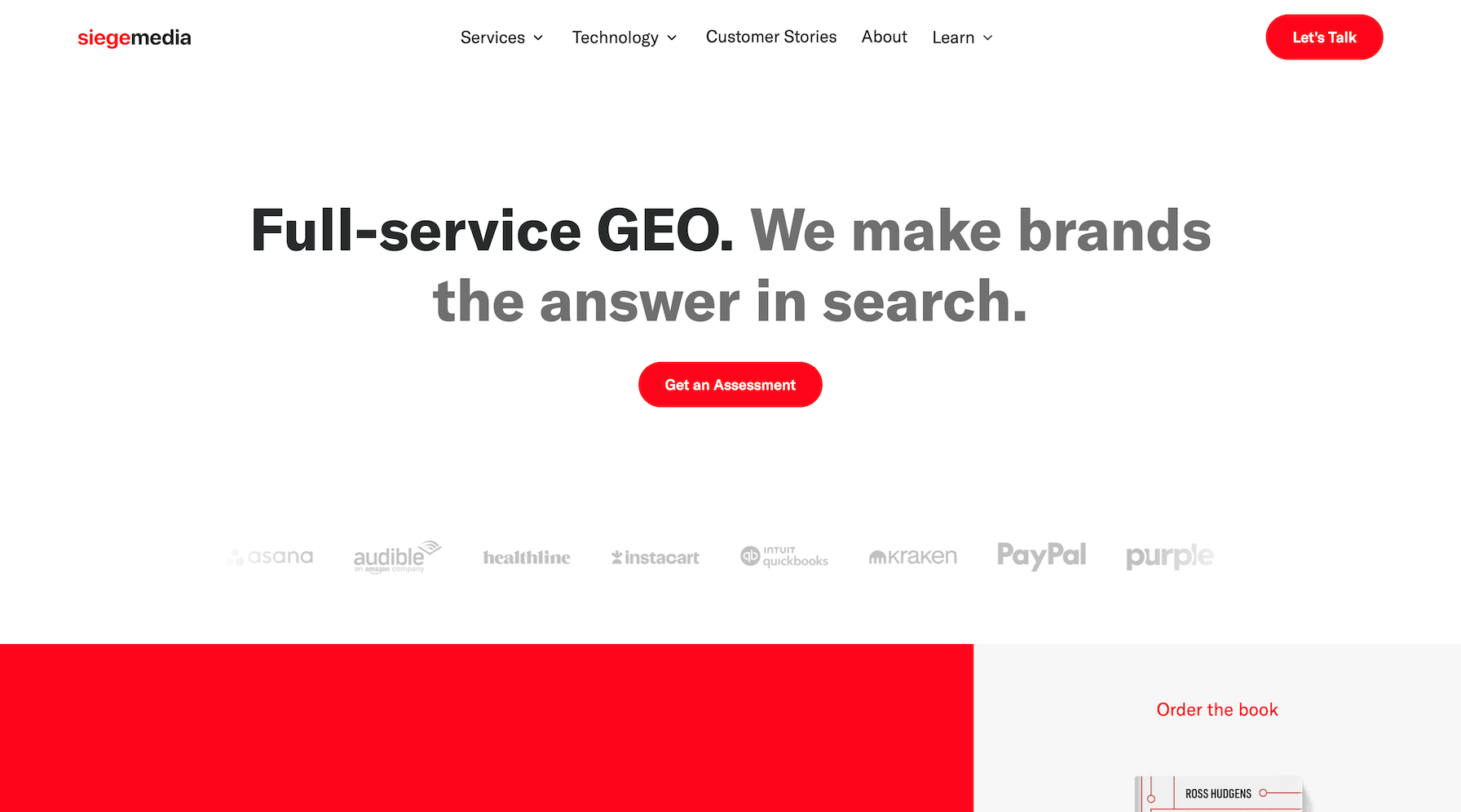 siegemedia homepage content marketing and seo agency