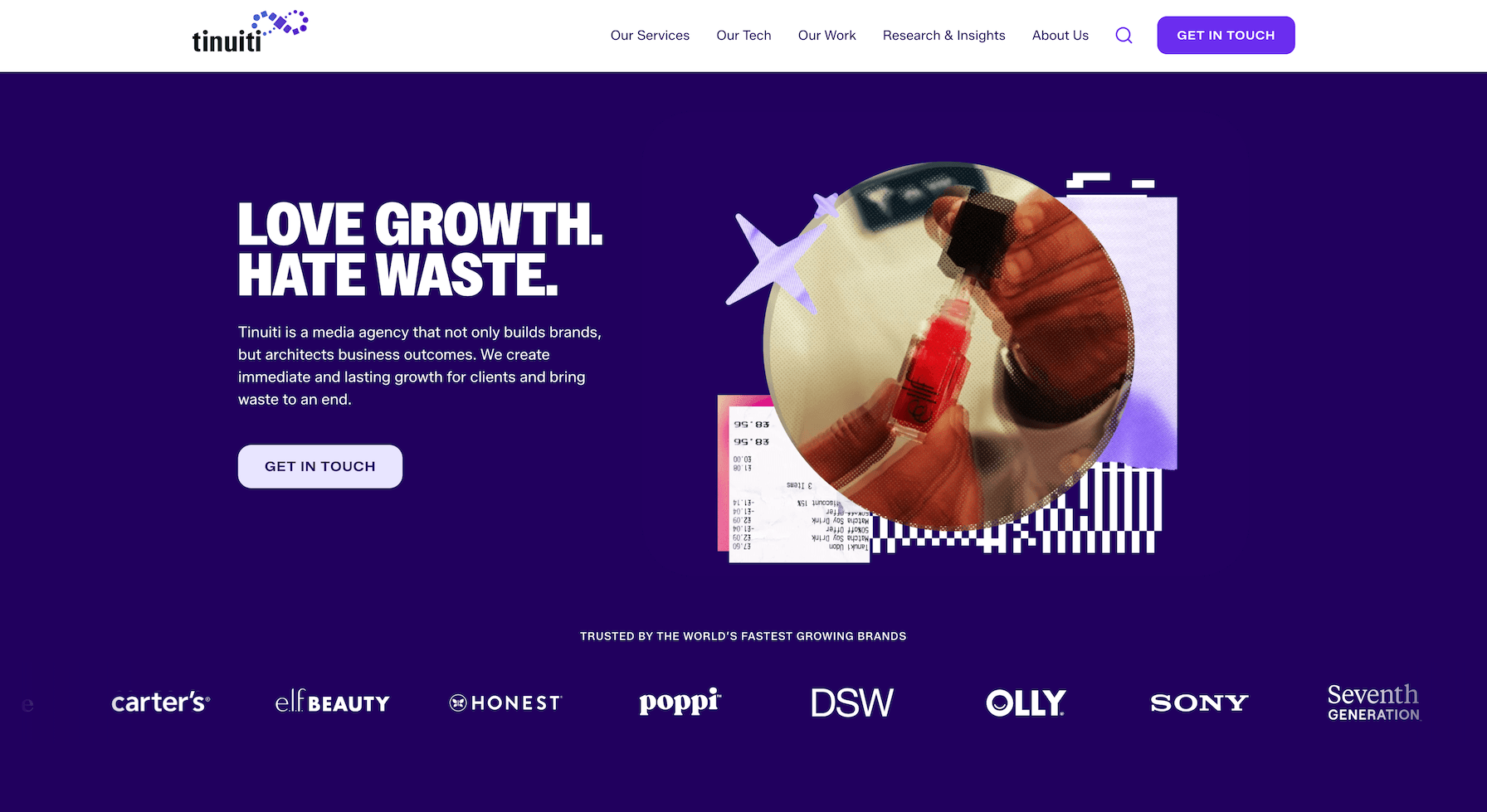 tinuiti homepage performance marketing agency