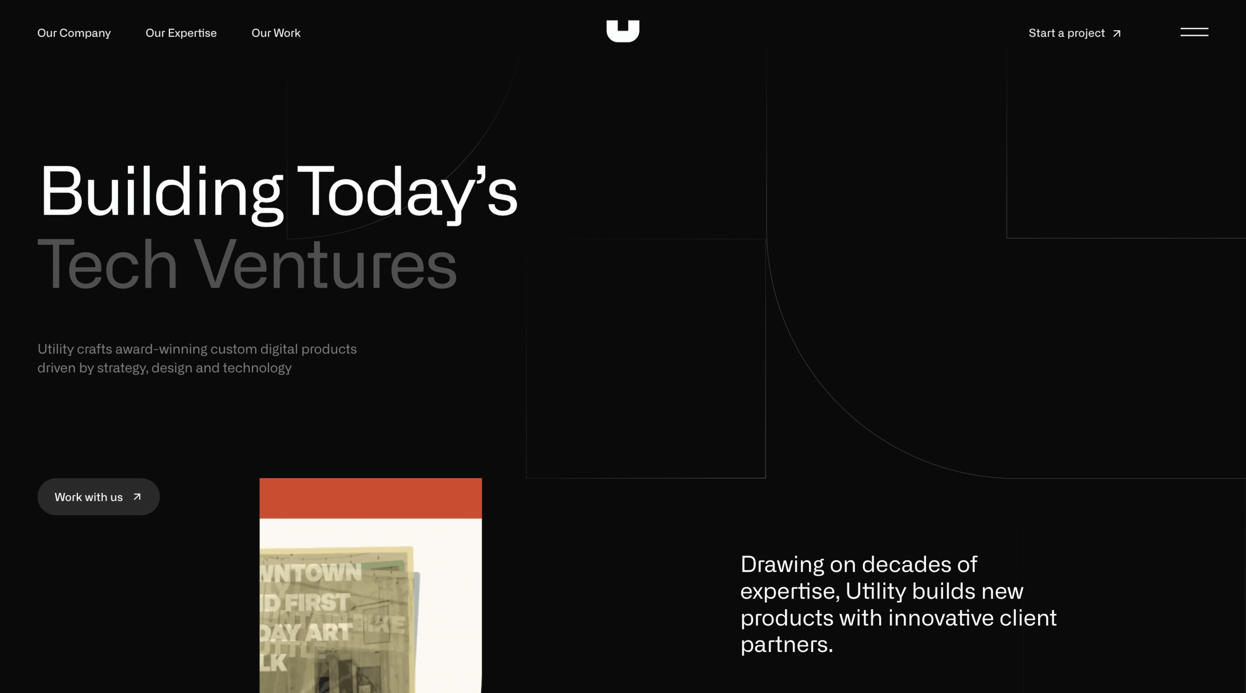 utility homepage mobile app development agency scaled