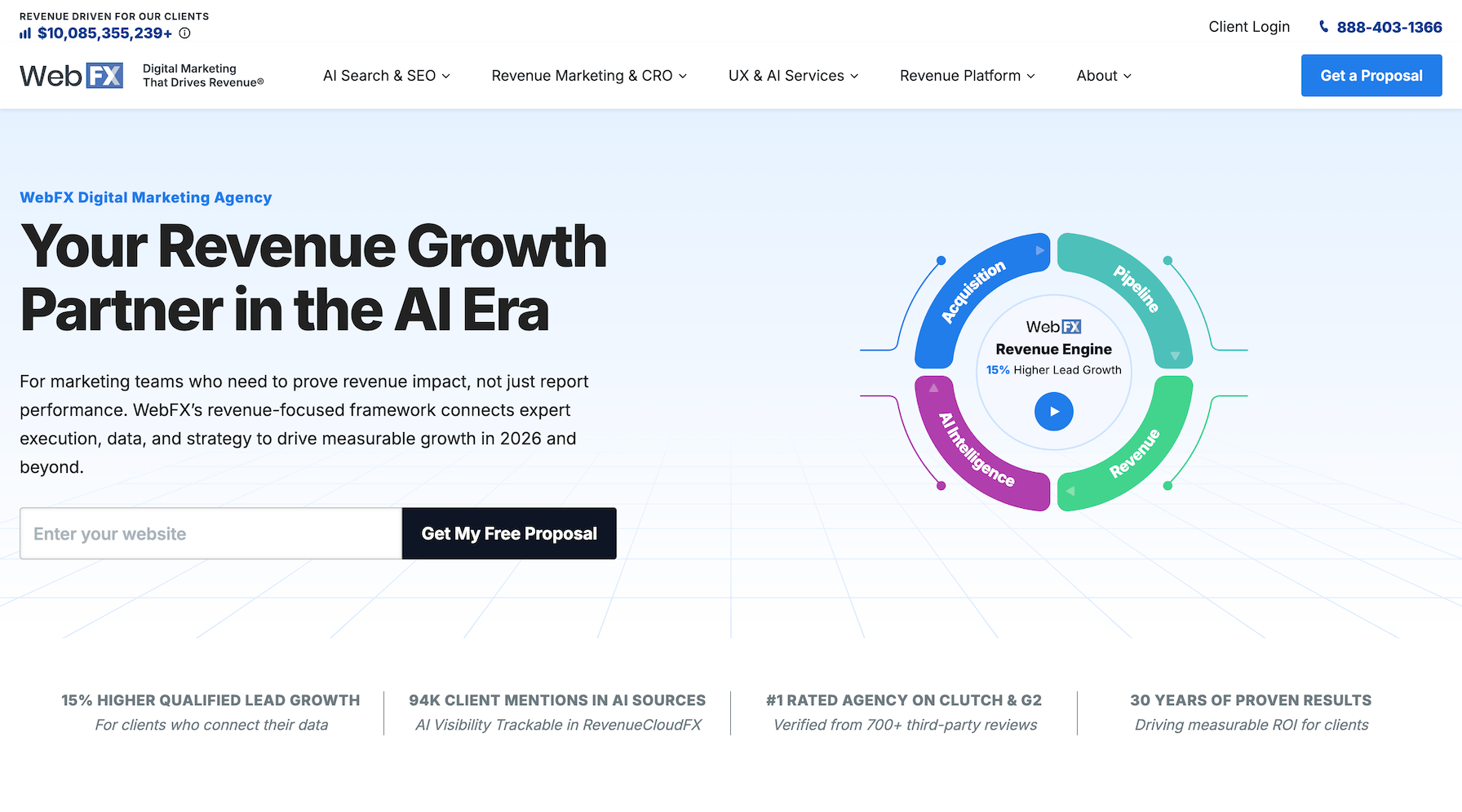 webfx homepage digital marketing agency seo ppc web design